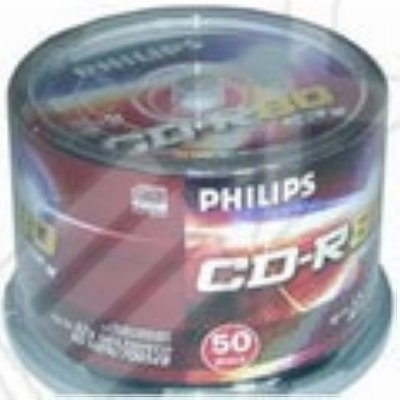  CD-R Philips 700Mb 48-52x Cake Box (50 ) (CR7D5JB50/97)