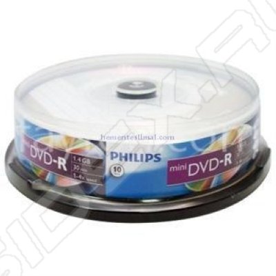  DVD-R Philips 4.7Gb 16x Cake Box (10 ) (DM4S6B10F/97)