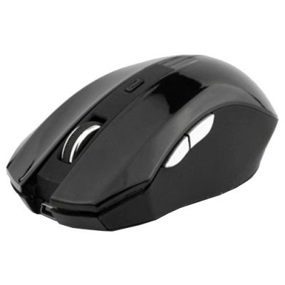  DeTech DE-7031W Wireless 6D Optical Mouse Black USB