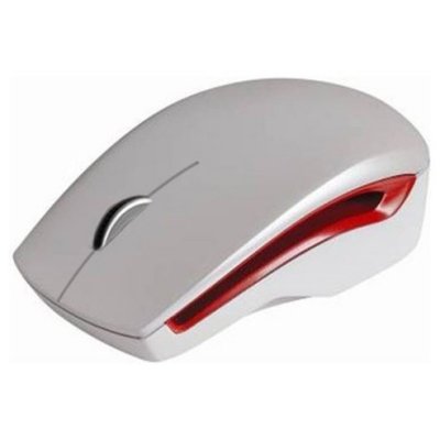  DeTech DE-7061W Wireless Optical Mouse White-Red USB