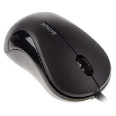  A4Tech D-321 Holeless mouse Black USB