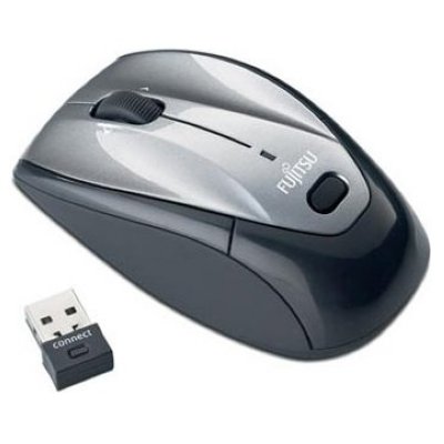  Fujitsu-Siemens Notebook Laser Mouse WI600 Silver-Black USB