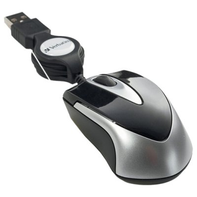  Verbatim Optical Travel Mouse Black USB