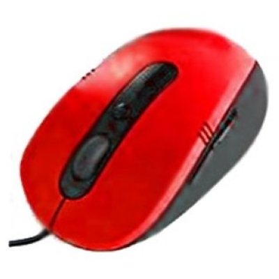   DeTech DE-5053G Black 6D mouse Red USB