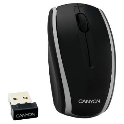  Canyon CNR-MSOW03S Black-Silver USB