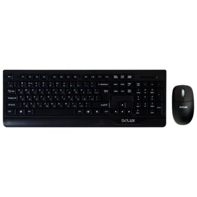  Delux K6000G + M371G Black USB