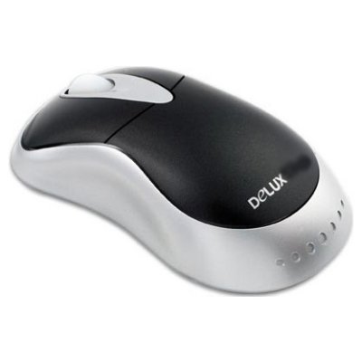  Delux DLM-325BP Black-Silver PS/2