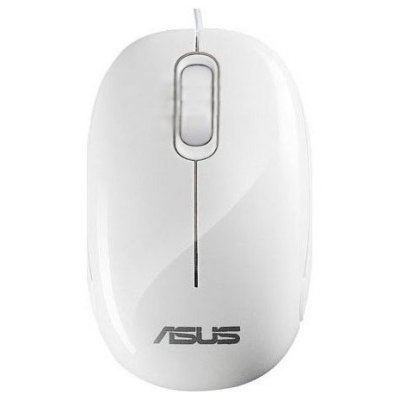  ASUS Seashell Optical Mouse White USB