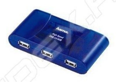 USB- Hama H-49008  4  USB 2.0 +   (49008) ()