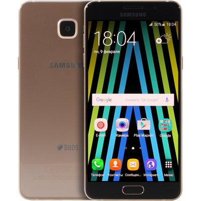  Samsung Galaxy A5 Duos 2016   5.2" 16  NFC LTE Wi-Fi GPS SM-A510FEDDSER