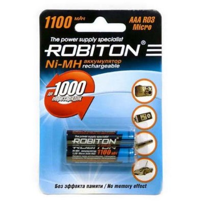  AAA 1100mAh ( 2 ) Robiton