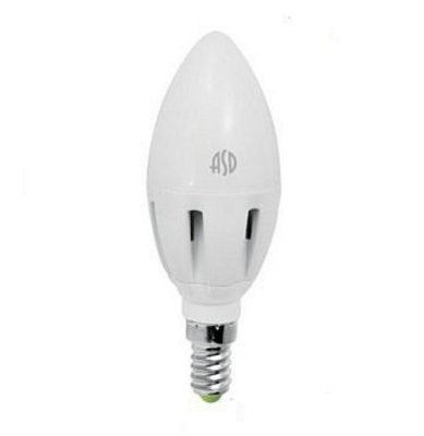  ASD LED--Standard 3.5W 3000K 160-260V E14 4690612000381