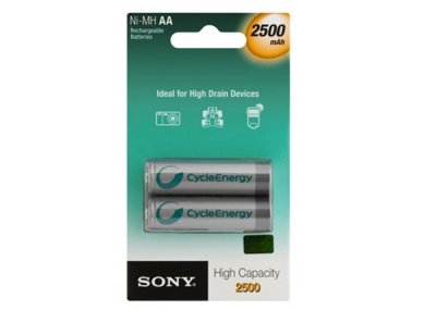  AA - Sony HR6 2-BL Ni-MH 2500 mAh (2 ) NH-AA-B2EN