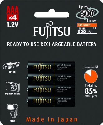  AAA - Fujitsu HR-4UTHCEX (4B) 900 mAh (4 )