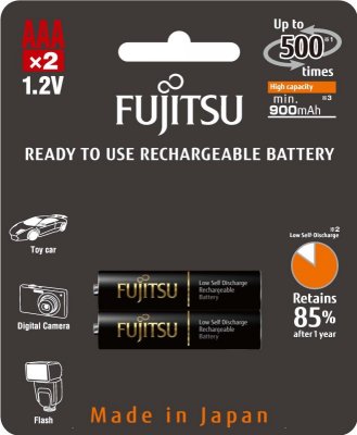  AAA - Fujitsu HR-4UTHCEX (2B) 900 mAh (2 )