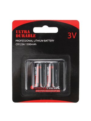  CR123 - RedHeat 1500mAh ( 2 )