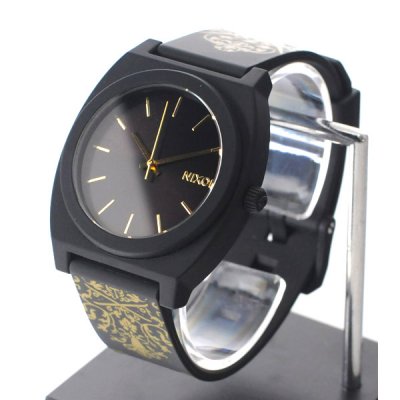  Nixon Time Teller P Black-Gold Ornate