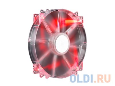  Cooler Master R4-LUS-07AR-GP MegaFlow 200 RED LED Silent Fan 200x200x30 , 