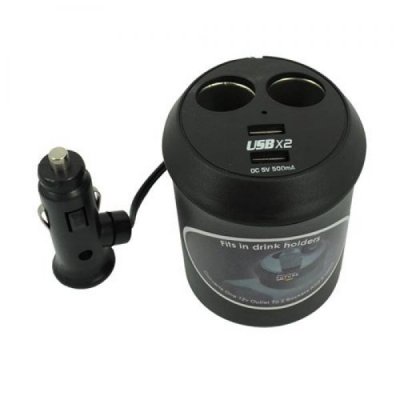     2   2 USB  Activcar ACT-WF-0309 Black 8814