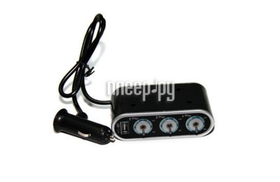     3   1 USB  Activcar ACT-WF-088 Black 17044