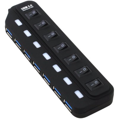  USB 3.0 Orient 7 Port Orient BC-316 c   (5V, 3A),    ,