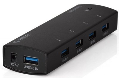  USB Orico AS4P-U3P-BK 4-Ports Black