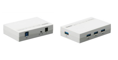  USB Orico H4988-U3-WH 3-Ports White