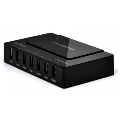  USB Orico H9978-U3-BK 7-Ports Black