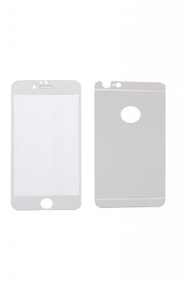    CaseGuru Mirror Front & Back  APPLE iPhone 6 / 6S Silver 0.33mm Logo