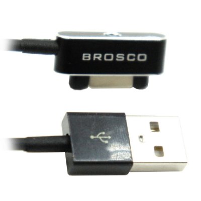  BROSCO Magnetic Charging Cable CABLE-MAGNET-03-BLACK -  for Sony Xperia Z1 / Z2 / Z3