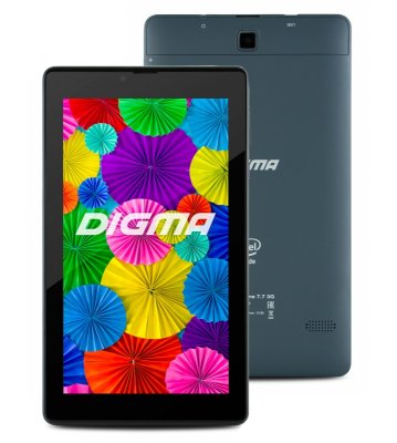  Digma Plane 7.7 3G Dark Grey 297038 (Intel Atom x3-C3130 1.0 GHz/1024Mb/8Gb/Wi-Fi/3G/Bluetoo