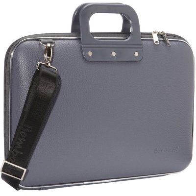  A15.6 Bombata Classic Laptop Briefcase Charcoal