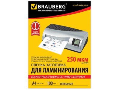    BRAUBERG A4 100  530897