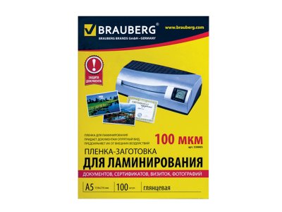    BRAUBERG 100  100  A5 530805