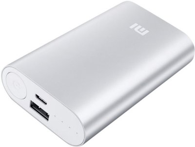 Xiaomi Power Bank, Silver   (10000 )