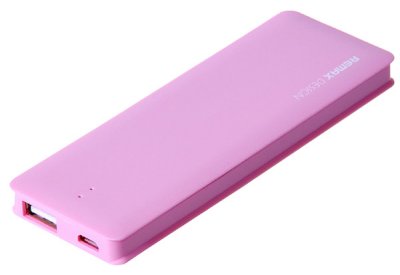  Remax Power Bank Candy bar 5000 mAh Pink