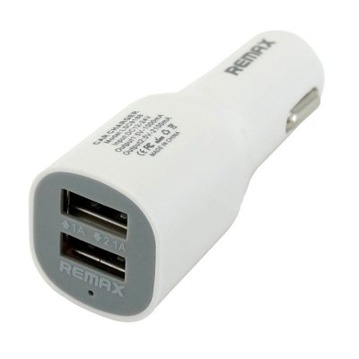   Remax 2xUSB 2.1A / 1A White RM-000061