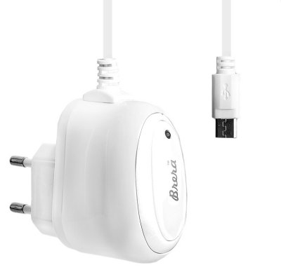   Brera Classic micro USB 1A White-White 47225