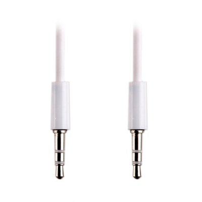   Activ AU3 3.5 Jack/M - 3.5 Jack/M 3m White Apple Design 29712