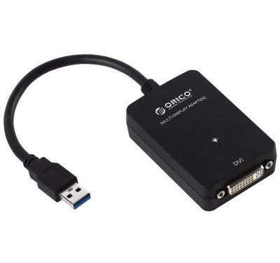   Orico USB DVI DU3D-BK Black