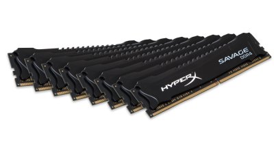   DDR4 64Gb 2800MHz PC-22400 Kingston HyperX Savage (HX428C14SBK8/64) (8x8Gb KIT)