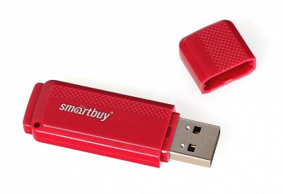 - USB Flash Drive 16Gb - SmartBuy Dock Red SB16GBDK-R