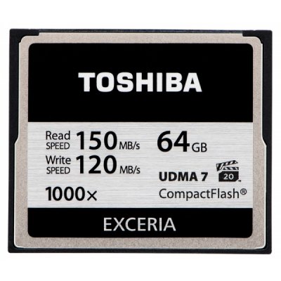   64Gb - Toshiba Exceria Compact Flash CF-064GTGI