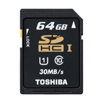   64Gb - Toshiba UHS-I Class 10 - Secure Digital HC Class 10 SD-T064UHS1