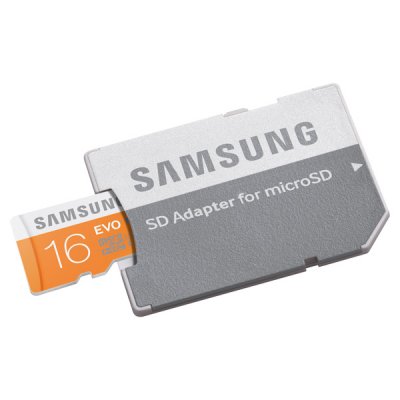   16Gb - Samsung - Micro Secure Digital HC Class 10 UHS-I SAM-MB-MP16DARU  