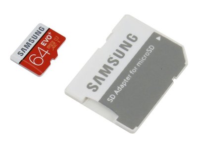   64Gb - Samsung - Micro Secure Digital XC Class 10 UHS-I MB-MC64DARU