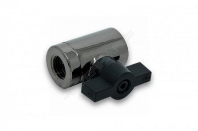    EK-AF Ball Valve (10mm) G1/4 - Black Nickel