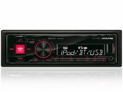  Alpine UTE-72BT Bluetooth  CD- USB MP3 1DIN 4x50  RDS 