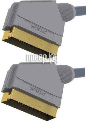 Sparks SG1151   SCART  - SCART , Gold, 21 pin, 3  Gold, 21 pin, 3 