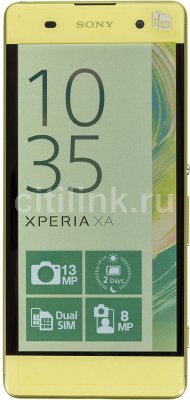 Sony  "F3112/Xperia XA Dual" (2.00 , 16 , 2xSIM, microSD, GSM/3G/4G, WiFi, BT, A-GPS/